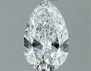 Picture of Natural Diamond 0.80 Carats, Pear with  Cut, D Color, VS2 Clarity and Certified by GIA