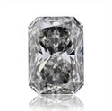 Natural Diamond 0.63 Carats, Radiant with  Cut, E Color, VVS1 Clarity and Certified by GIA