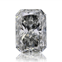 Natural Diamond 0.63 Carats, Radiant with  Cut, E Color, VVS1 Clarity and Certified by GIA