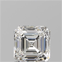 Natural Diamond 1.01 Carats, Asscher with  Cut, G Color, VS1 Clarity and Certified by GIA
