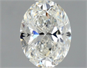 Diamante Natural 0.70 quilates, Ovalado , Color G, claridad SI1 y certificado GIA