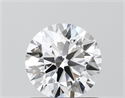 Lab Grown Diamond 1.01 Carats, Round with Ideal Cut, D Color, VVS1 Clarity and Certified by IGI