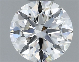 Picture of Natural Diamond 0.70 Carats, Round with Excellent Cut, I Color, VS1 Clarity and Certified by GIA