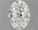 Diamante Natural 0.95 quilates, Ovalado , Color H, claridad VS1 y certificado GIA