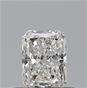 Natural Diamond 0.41 Carats, Radiant with  Cut, H Color, VVS2 Clarity and Certified by GIA