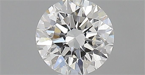 Foto Diamante Natural 0.40 quilates, Redondo , Color F, claridad VVS1 y certificado GIA de