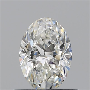 Picture of Natural Diamond 0.52 Carats, Oval with  Cut, G Color, VS1 Clarity and Certified by GIA
