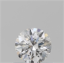 Diamante Natural 0.50 quilates, Redondo , Color D, claridad SI1 y certificado GIA