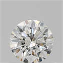 Diamante Natural 0.50 quilates, Redondo , Color J, claridad VVS1 y certificado GIA