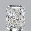 Natural Diamond 0.73 Carats, Radiant with  Cut, H Color, VS1 Clarity and Certified by GIA
