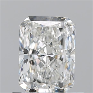 Picture of Natural Diamond 0.73 Carats, Radiant with  Cut, H Color, VS1 Clarity and Certified by GIA