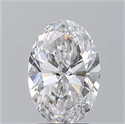 Diamante Natural 1.81 quilates, Ovalado , Color D, claridad SI2 y certificado GIA