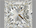 Natural Diamond 1.00 Carats, Princess with  Cut, I Color, VVS1 Clarity and Certified by GIA