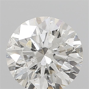 Foto Diamante Natural 0.72 quilates, Redondo , Color I, claridad I1 y certificado GIA de