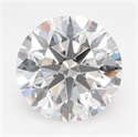 Lab Grown Diamond 4.27 Carats, Round with Ideal Cut, D Color, VVS1 Clarity and Certified by IGI