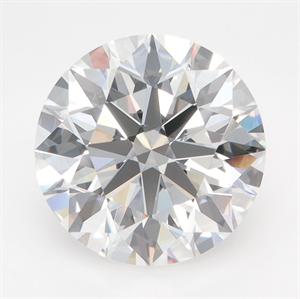 Picture of Lab Grown Diamond 4.27 Carats, Round with Ideal Cut, D Color, VVS1 Clarity and Certified by IGI