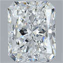 Diamante Natural 1.27 quilates, Radiante , Color D, claridad VVS2 y certificado GIA