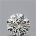 Diamante Natural 0.41 quilates, Redondo , Color I, claridad VVS1 y certificado IGI
