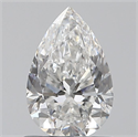 Diamante Natural 0.80 quilates, De pera , Color F, claridad SI2 y certificado GIA
