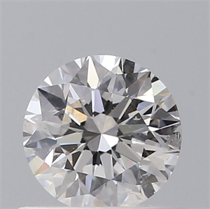 Foto Diamante Natural 0.50 quilates, Redondo , Color E, claridad SI2 y certificado GIA de