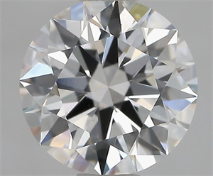 Picture of Lab Grown Diamond 1.59 Carats, Round with Ideal Cut, E Color, VVS2 Clarity and Certified by IGI
