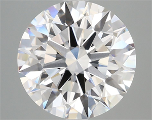 Picture of Lab Grown Diamond 5.05 Carats, Round with Ideal Cut, E Color, VVS2 Clarity and Certified by IGI