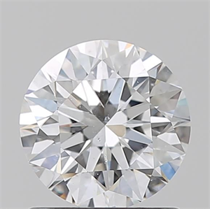 Picture of Natural Diamond 1.11 Carats, Round with Excellent Cut, E Color, SI1 Clarity and Certified by GIA