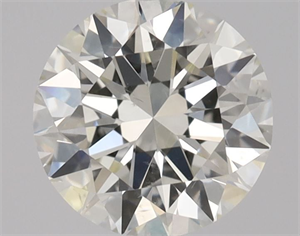 Picture of Natural Diamond 0.70 Carats, Round with Excellent Cut, J Color, SI1 Clarity and Certified by GIA