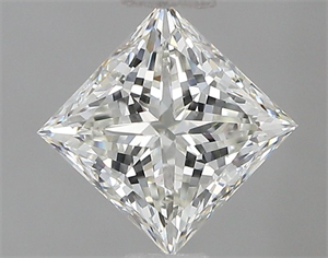 Picture of Natural Diamond 0.80 Carats, Princess with  Cut, H Color, VVS1 Clarity and Certified by IGI