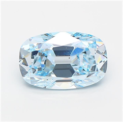 Picture of Lab Grown Diamond 2.72 Carats, Cushion with  Cut, Fancy Intense Blue Color, VS2 Clarity and Certified by IGI