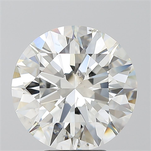 Picture of Natural Diamond 5.02 Carats, Round with Excellent Cut, G Color, SI1 Clarity and Certified by HRD