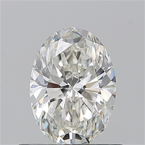 Picture of Natural Diamond 0.70 Carats, Oval with  Cut, I Color, VS2 Clarity and Certified by GIA