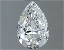 Diamante Natural 0.70 quilates, De pera , Color E, claridad VS2 y certificado GIA