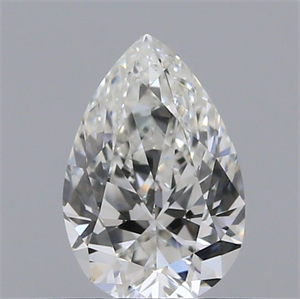 Foto Diamante Natural 0.40 quilates, De pera , Color G, claridad VVS2 y certificado GIA de