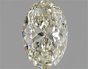 Picture of Natural Diamond 1.21 Carats, Oval with  Cut, K Color, VVS2 Clarity and Certified by GIA