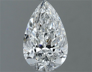 Picture of Natural Diamond 1.00 Carats, Pear with  Cut, F Color, VS2 Clarity and Certified by GIA