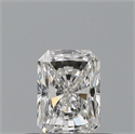 Diamante Natural 0.34 quilates, Radiante , Color F, claridad VVS1 y certificado GIA