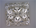 Natural Diamond 2.52 Carats, Princess with  Cut, J Color, SI2 Clarity and Certified by GIA