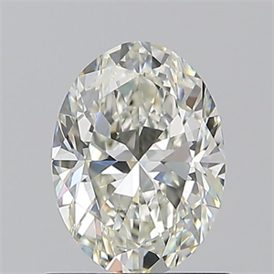 Picture of Natural Diamond 0.90 Carats, Oval with  Cut, H Color, VVS1 Clarity and Certified by IGI