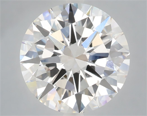 Picture of Lab Grown Diamond 6.01 Carats, Round with Excellent Cut, E Color, VVS2 Clarity and Certified by IGI