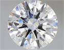 Del inventario de diamantes de laboratorio, 5.09 quilates, Redondo , Color D, claridad VVS1 y certificado IGI