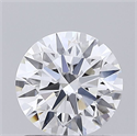 Del inventario de diamantes de laboratorio, 1.08 quilates, Redondo , Color D, claridad VS1 y certificado IGI
