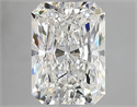 Natural Diamond 2.03 Carats, Radiant with  Cut, G Color, SI2 Clarity and Certified by GIA