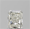 Natural Diamond 1.01 Carats, Radiant with  Cut, J Color, VS2 Clarity and Certified by GIA
