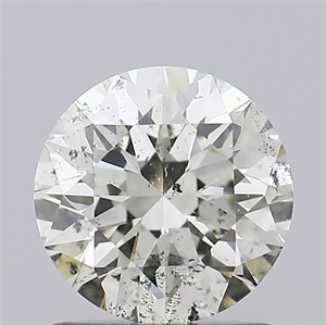Picture of Natural Diamond 1.03 Carats, Round with Excellent Cut, L Color, I1 Clarity and Certified by GIA