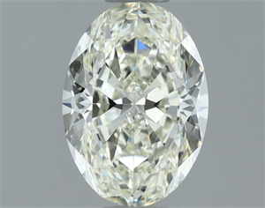 Picture of Natural Diamond 1.01 Carats, Oval with  Cut, J Color, VS1 Clarity and Certified by IGI