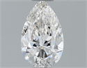 Diamante Natural 0.60 quilates, De pera , Color I, claridad VVS1 y certificado GIA
