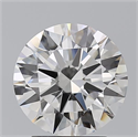 Natural Diamond 2.54 Carats, Round with Excellent Cut, G Color, VVS1 Clarity and Certified by GIA