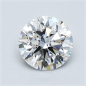 Natural Diamond 1.00 Carats, Round with Very Good Cut, D Color, SI1 Clarity and Certified by GIA