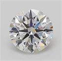 Lab Grown Diamond 1.06 Carats, Round with Ideal Cut, D Color, VS1 Clarity and Certified by IGI